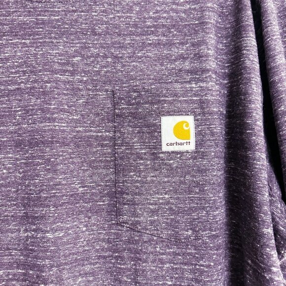 Carhartt Men's Loose Fit Heathered Pocket T-Shirt Size L - Picture 4 of 7